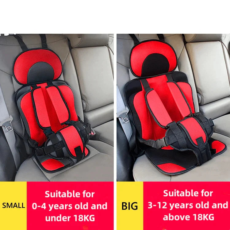 Vehicle-Ready Auto Child Safety Seat Simple Car Portable Seat