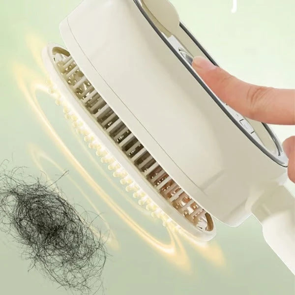 Convenient Electric Spray Air Cushion Massage Comb for Everyday Setup