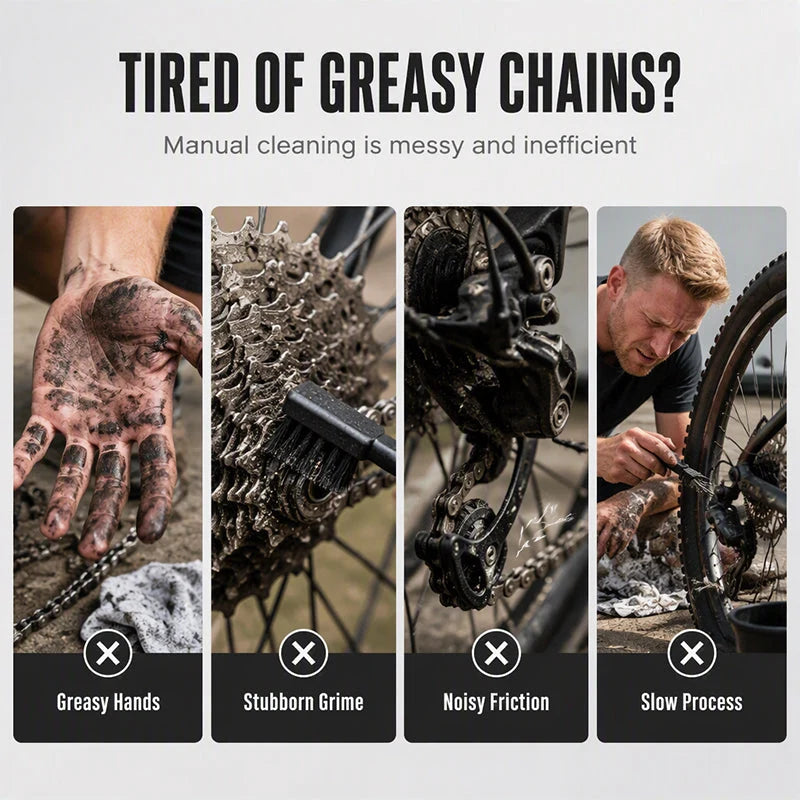 Chain-Washing Tool for Thorough Drivetrain Cleaning