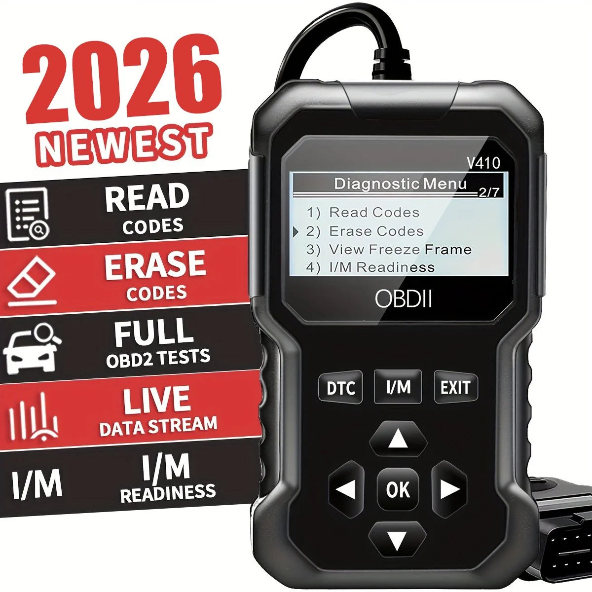 Workshop-Ready OBD2 Advanced Diagnostic Tool Professional Engine Code