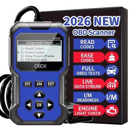 Workshop-Ready OBD2 Advanced Diagnostic Tool Professional Engine Code