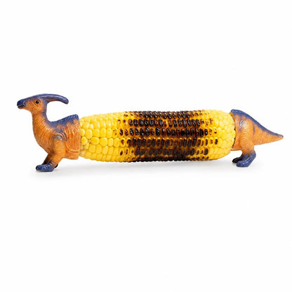 Space-Saving Dinosaur Corn Holders – Steel Prongs for Tidy Storage