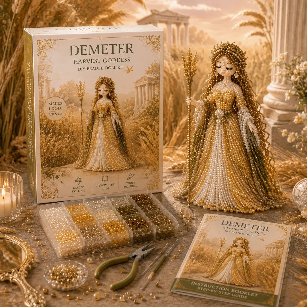 Hands-On Divine Beaded Goddess Kit for Creative Play