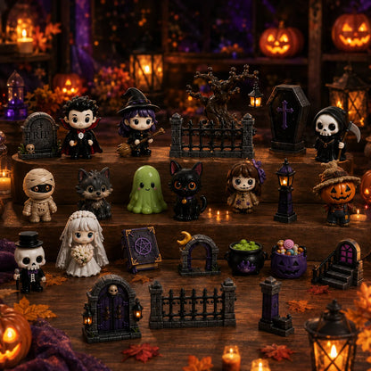 Build-Your-Own Spooky Haunted House DIY Halloween Decoration Kit