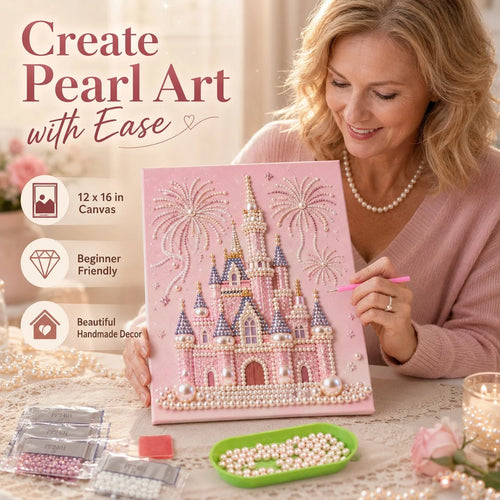 Purpose-Built Create Stunning Pearl Art Easily – Relaxing DIY Gem