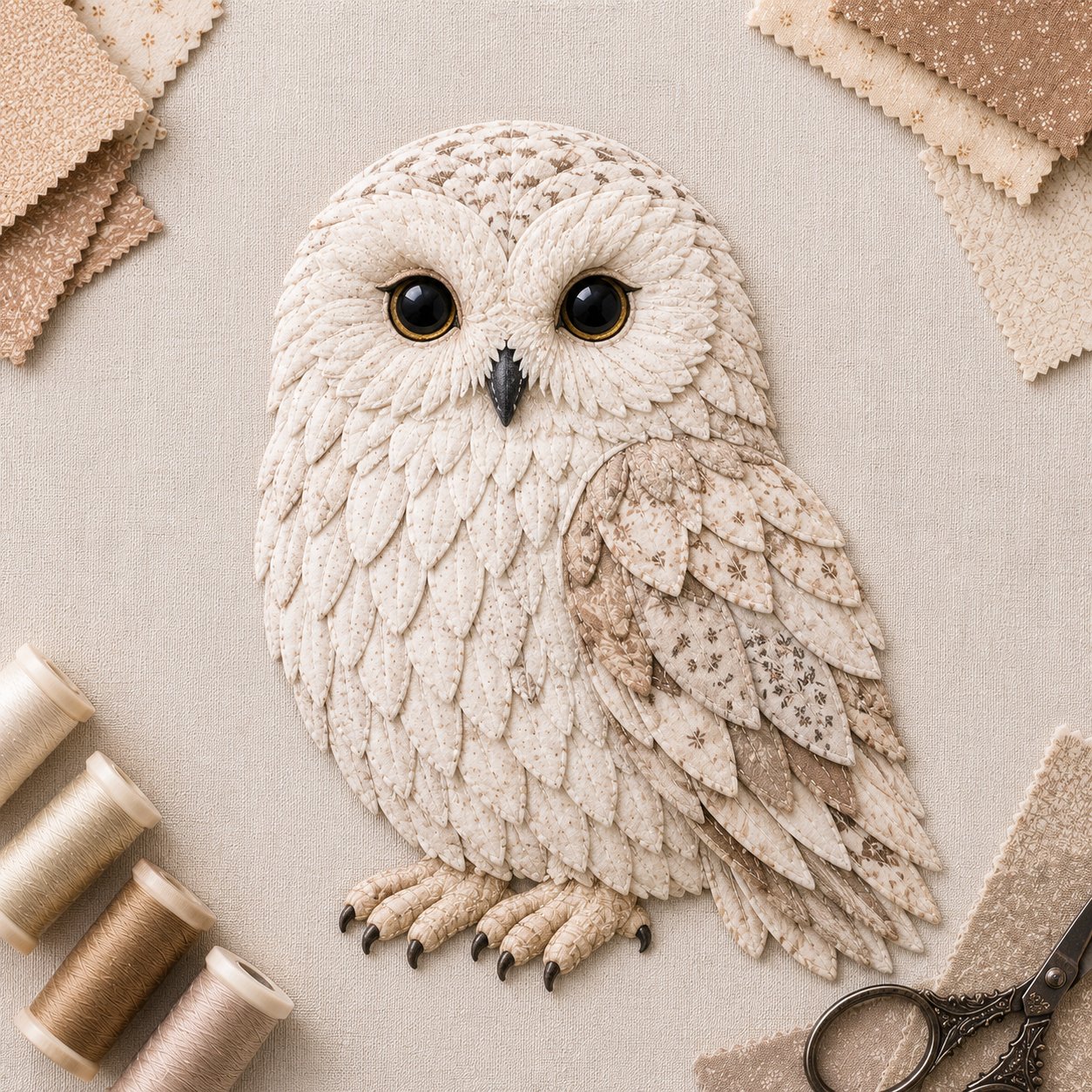 Hands-On Beginner Friendly 3D Patchwork Bird DIY Craft Kit – Create a