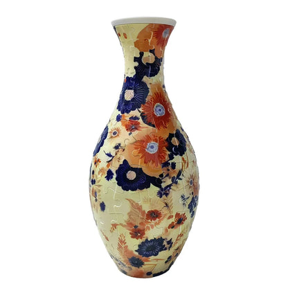 Hands-On DIY Puzzle Flower Vase for Creative Play