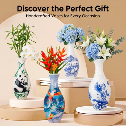 Hands-On DIY Puzzle Flower Vase for Creative Play