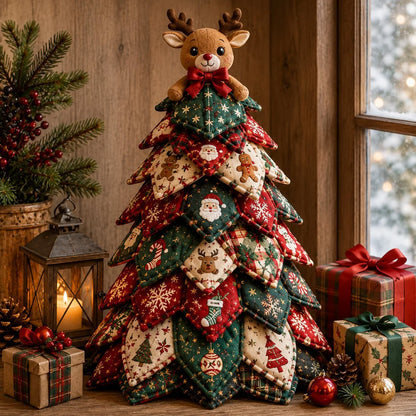 Hands-On DIY Quilted Tree Kit for Creative Play
