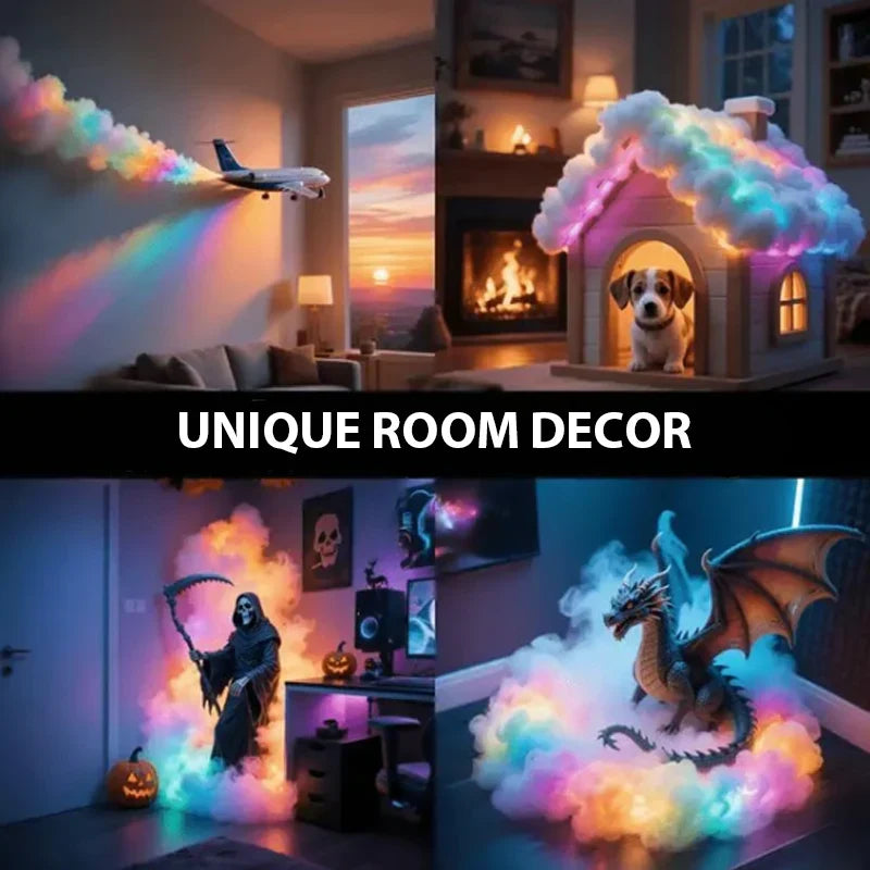Decorative DIY USB-Powered Thundercloud LED Light