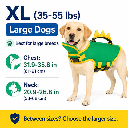 Pet-Friendly Summer Dog Life Vest for Swimming &