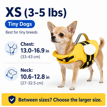 Pet-Friendly Summer Dog Life Vest for Swimming &