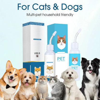 Easy-Care Ear cleaner – Relieves itching in dogs &