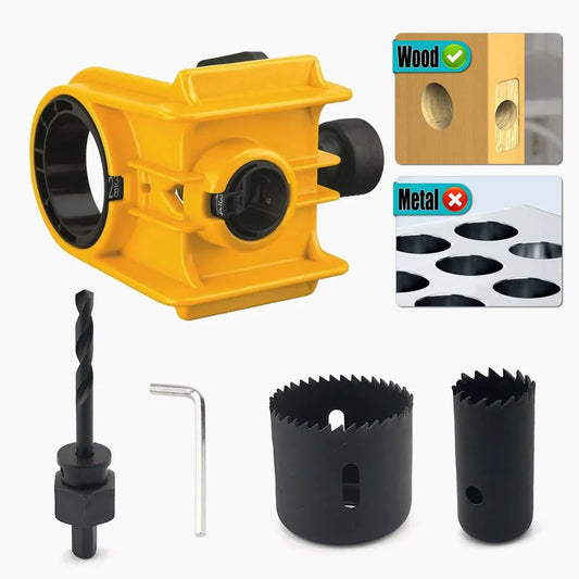 Hands-On Door Lock Installation Jig Kit – Wood Door Knob & Deadbolt