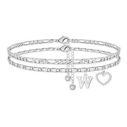 Purpose-Built 14k-Gold Plated-Double-Layer 26-Letter-Tone Chain