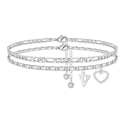 Purpose-Built 14k-Gold Plated-Double-Layer 26-Letter-Tone Chain
