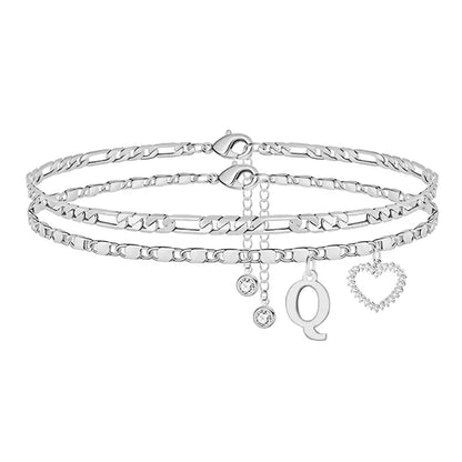 Purpose-Built 14k-Gold Plated-Double-Layer 26-Letter-Tone Chain