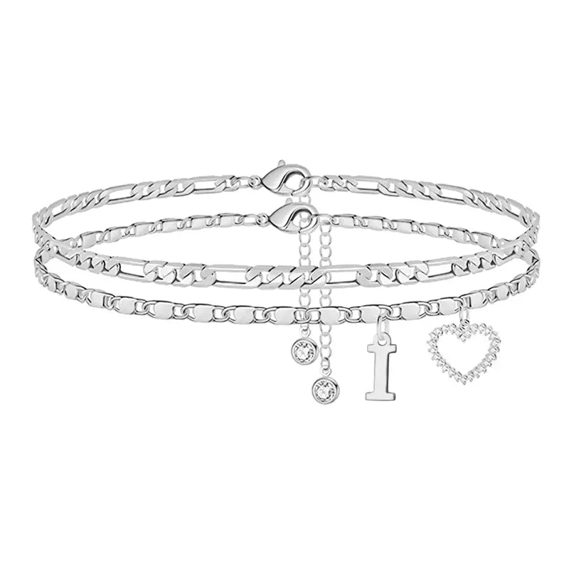 Purpose-Built 14k-Gold Plated-Double-Layer 26-Letter-Tone Chain