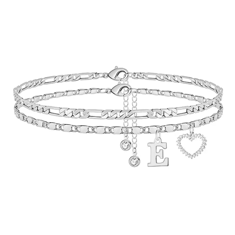 Purpose-Built 14k-Gold Plated-Double-Layer 26-Letter-Tone Chain