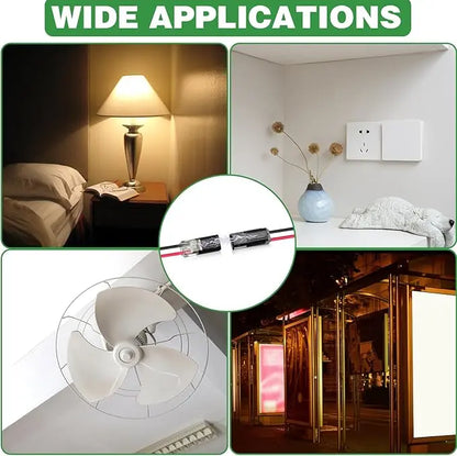 2-Pin Double-Wire Plug-In Connectors for LED Light Strips