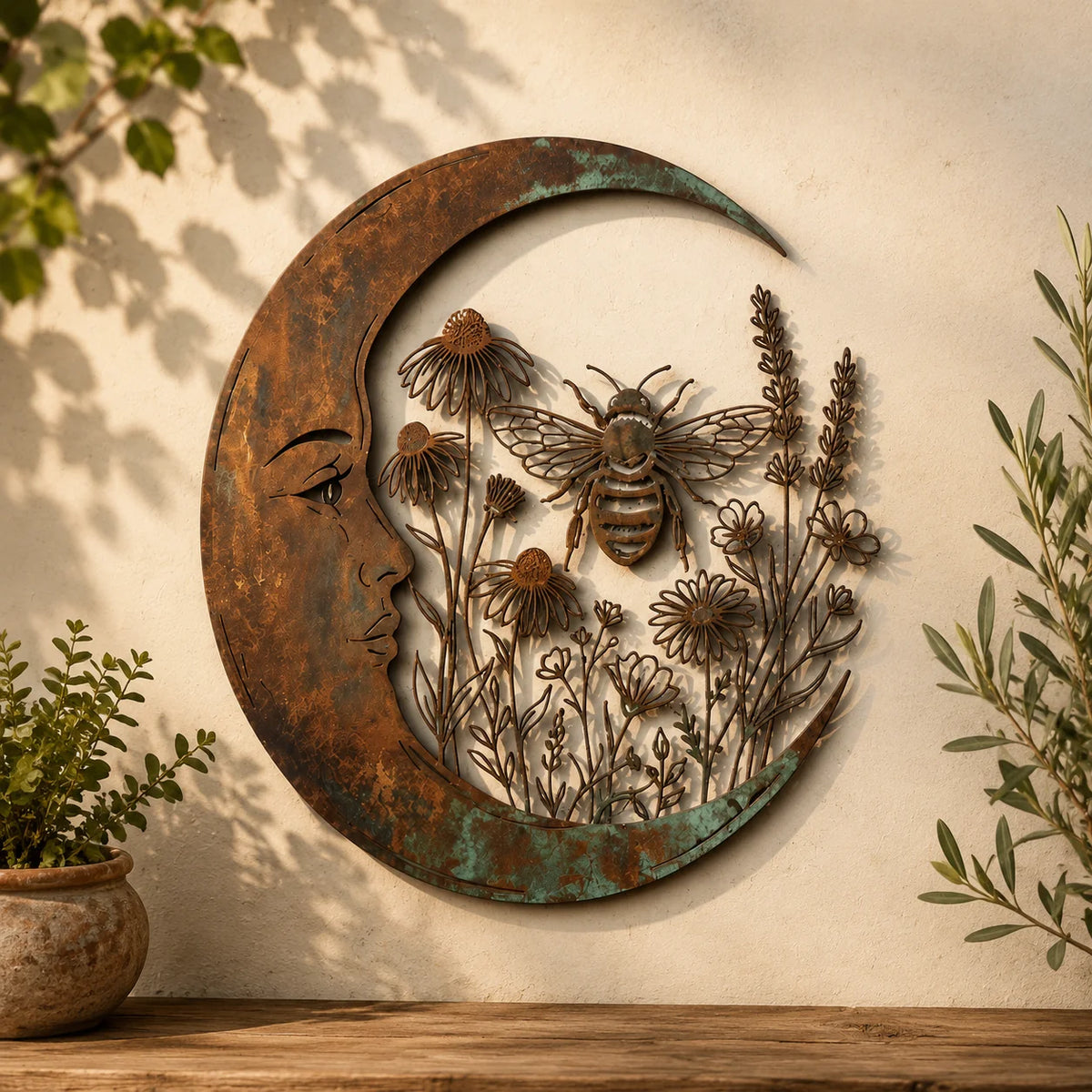 Purpose-Built Dragonfly Moon Wall Decor for Everyday Use
