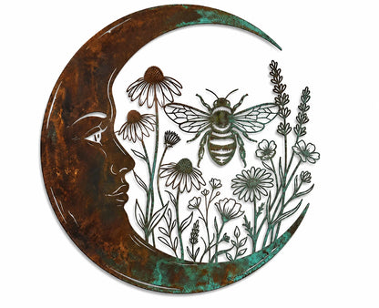 Purpose-Built Dragonfly Moon Wall Decor for Everyday Use