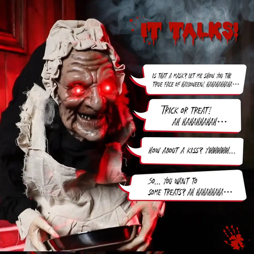 Animated Horror Figure for a Fright-Filled Halloween Display