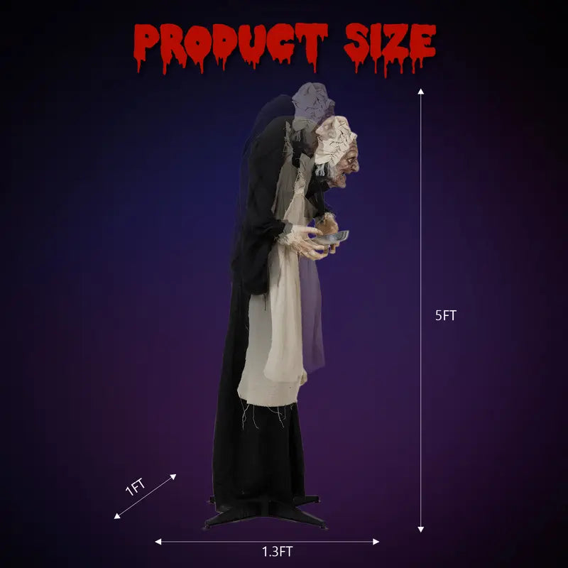 Animated Horror Figure for a Fright-Filled Halloween Display