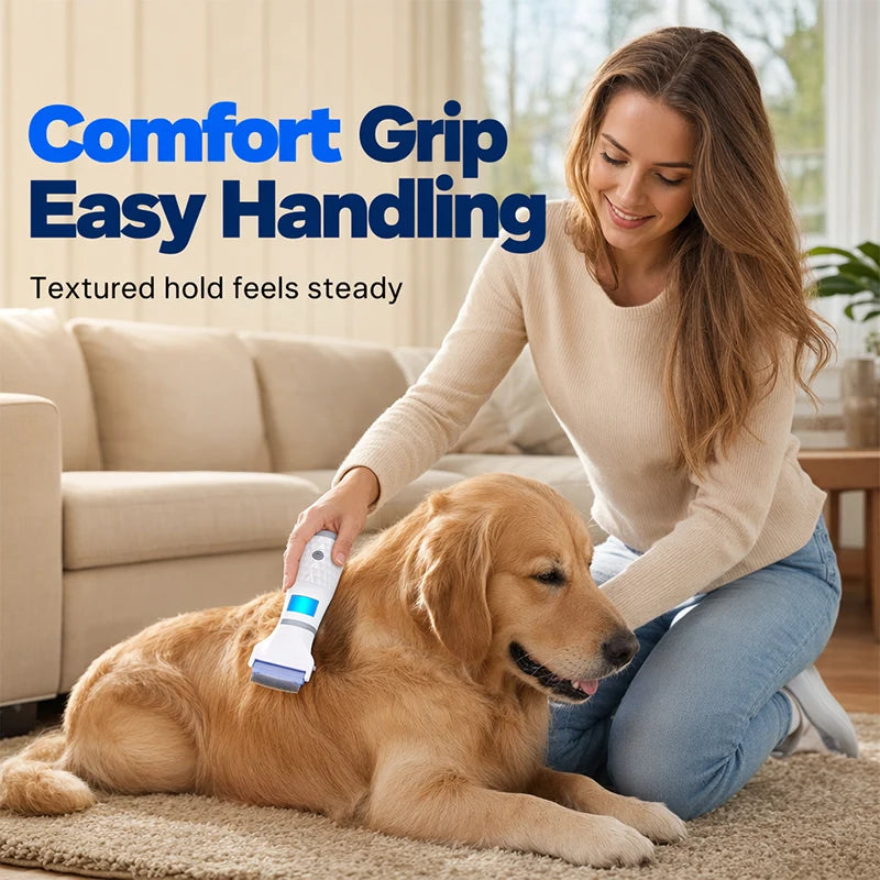 Easy-Care Hair flea comb, lice remover, cleaner for Routine Upkeep