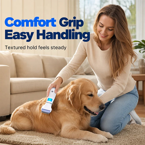 Easy-Care Hair flea comb, lice remover, cleaner for Routine Upkeep