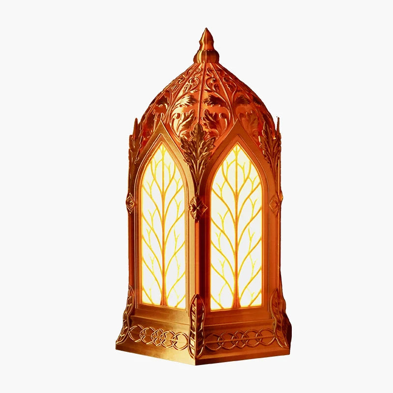 Decorative Elf Sanctuary Lamp – Warm Fantasy Table Lamp for Bedrooms