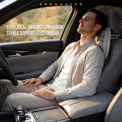 Vehicle-Ready ErgoHaven 4-Zone Car Lumbar Support for Garage Use