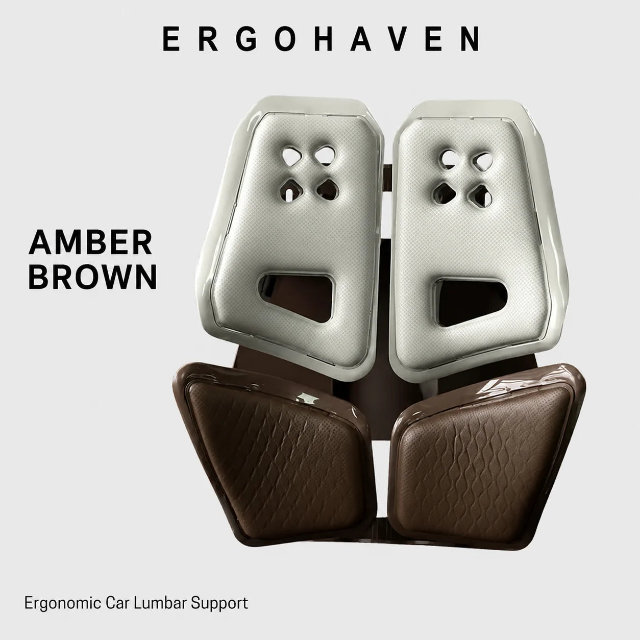 Vehicle-Ready ErgoHaven 4-Zone Car Lumbar Support for Garage Use