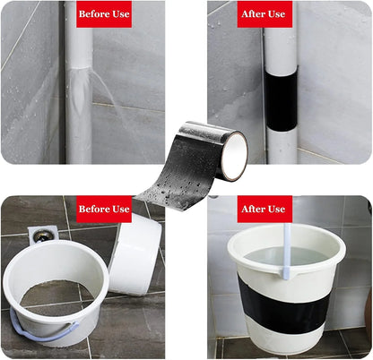 Purpose-Built Waterproof Repair – Self-Adhesive PVC Leak Sealing Tape