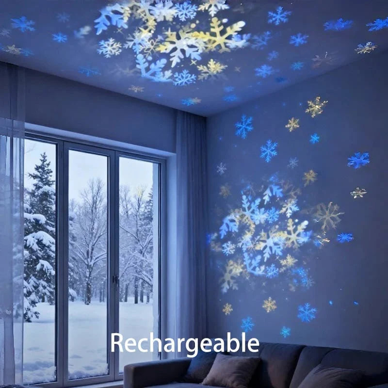 Decorative Rotating LED Ocean Light Projector for Focused Lighting