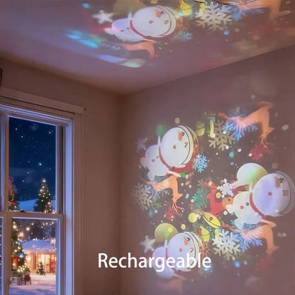 Decorative Rotating LED Ocean Light Projector for Focused Lighting