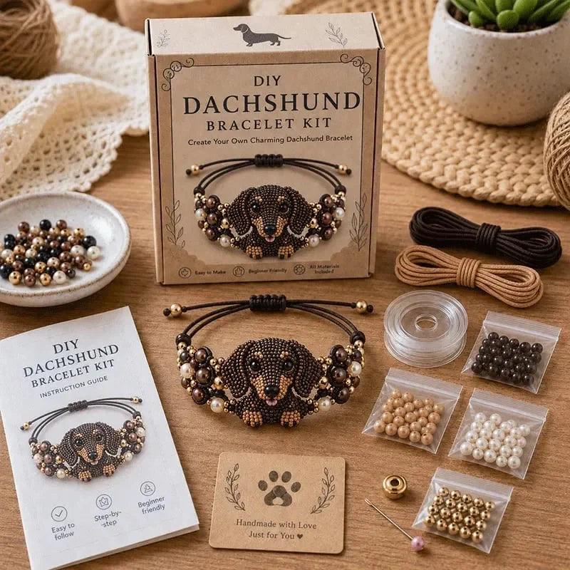 Hands-On DIY Beaded Bracelet Making Kit for Creative Play