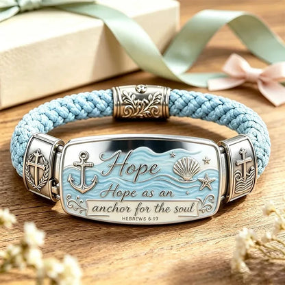 Distinctive Faith Over Fear Bracelet – Christian Cross