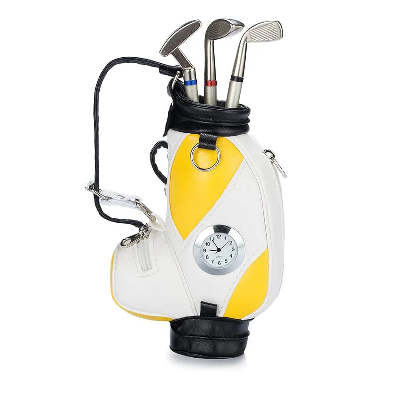 Purpose-Built Golf Pen Holder + 3-Pen SetElevate Your Office Desk – A