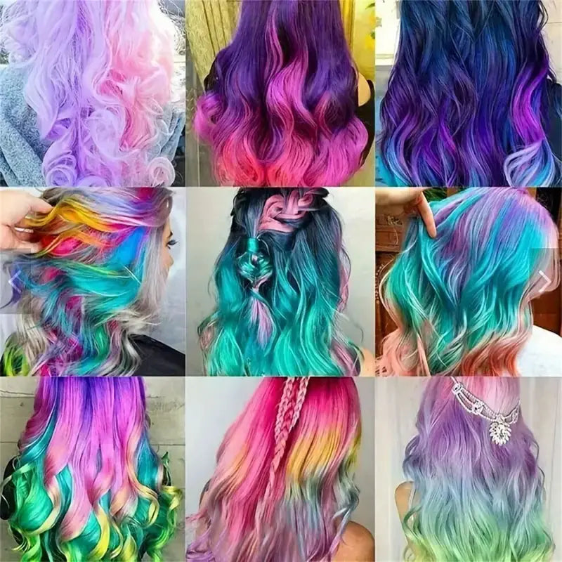 Hands-On Pre Festive Fun Hair Chalk Combs for Creative Play