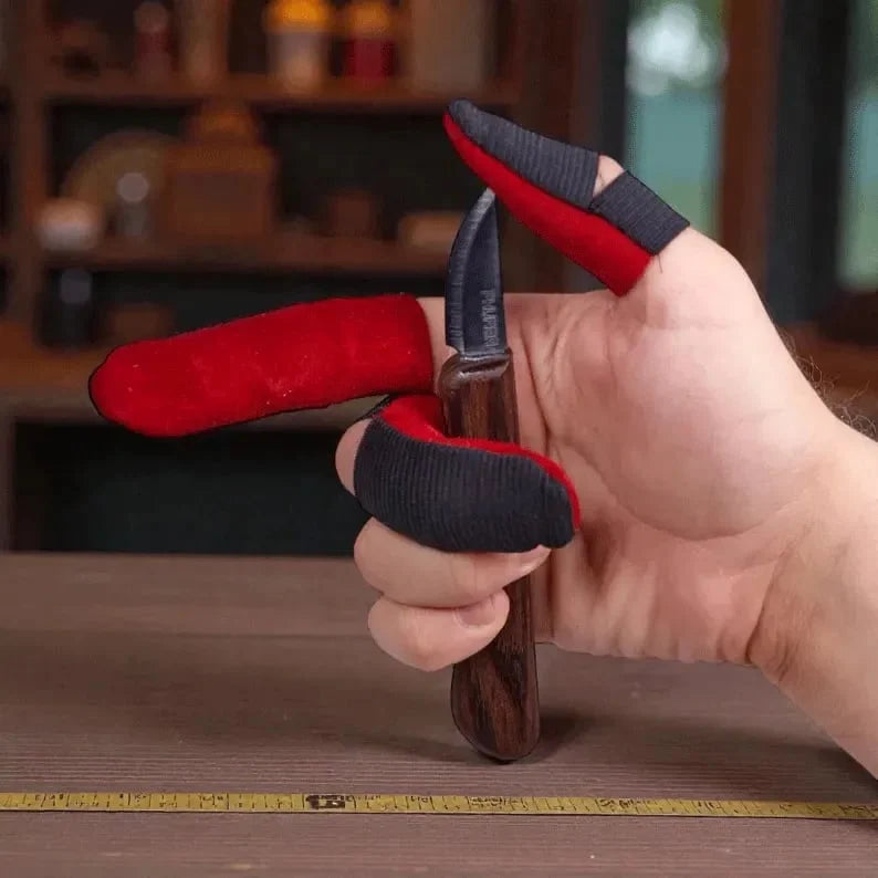 Flexible Finger Guard Sleeves for Carving, Sewing and DIY Detail Work