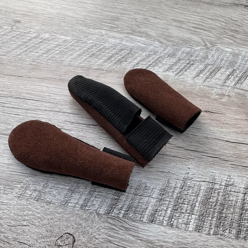 Flexible Finger Guard Sleeves for Carving, Sewing and DIY Detail Work