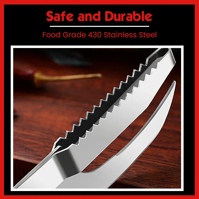 Purpose-Built Stainless Steel 3 In 1 Fish Maw