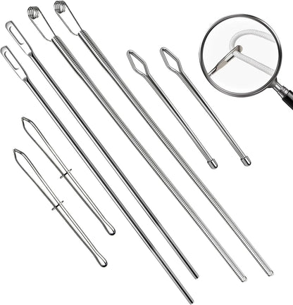 Distinctive Flexible Drawstring Threader Tool – 2PCS Stainless Steel