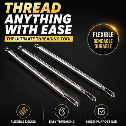 Distinctive Flexible Drawstring Threader Tool – 2PCS Stainless Steel