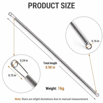Distinctive Flexible Drawstring Threader Tool – 2PCS Stainless Steel