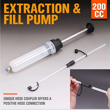 Distinctive Fluid Extractor & Filler Syringe Pump for Everyday Wear