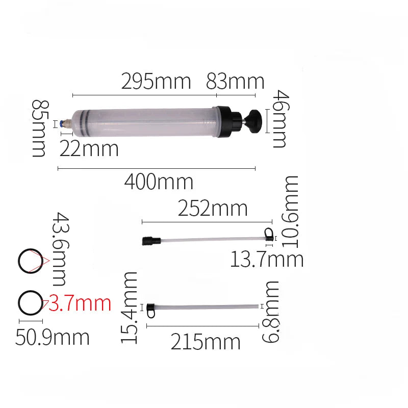Distinctive Fluid Extractor & Filler Syringe Pump for Everyday Wear