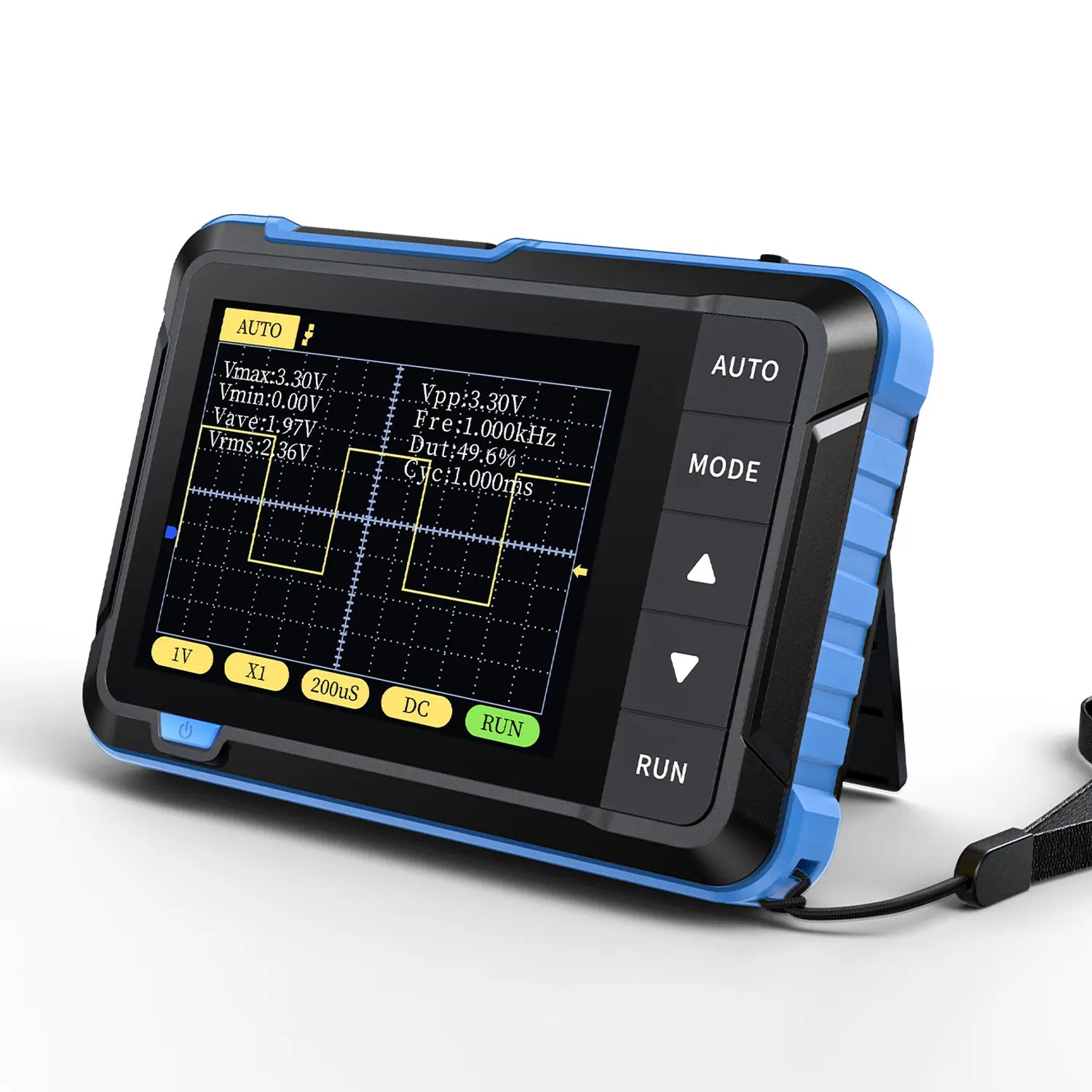Vehicle-Ready Pocket Digital Oscilloscope – Portable Signal Tester