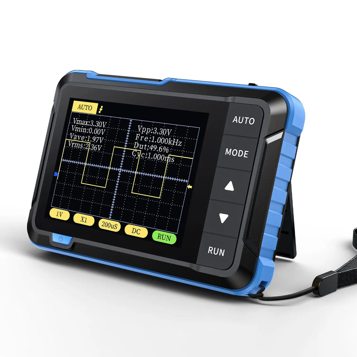 Vehicle-Ready Pocket Digital Oscilloscope – Portable Signal Tester